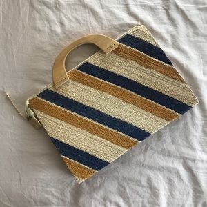 Vintage straw bag